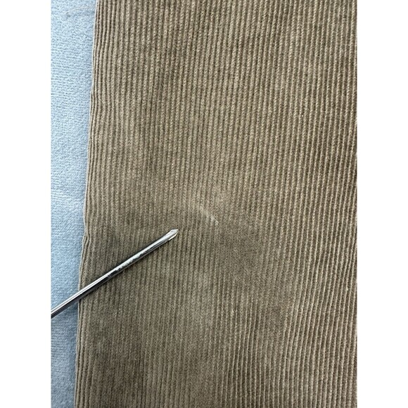 Lauren Ralph Lauren Corduroy Pants Men's 38x26 Brown Flat Front Slacks - Picture 10 of 11